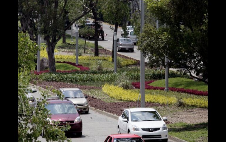 El pabellón de la avenida Lázaro Cárdenas fue remodelado recientemente y es donde colocarán las figuras panamericanas. A. HINOJOSA  /