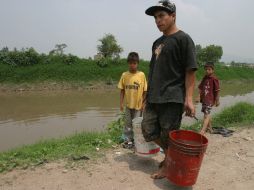 La construcción de la planta de tratamiento de El Ahogado permitirá sanear las aguas residuales de la Zona Sur. A. CAMACHO  /