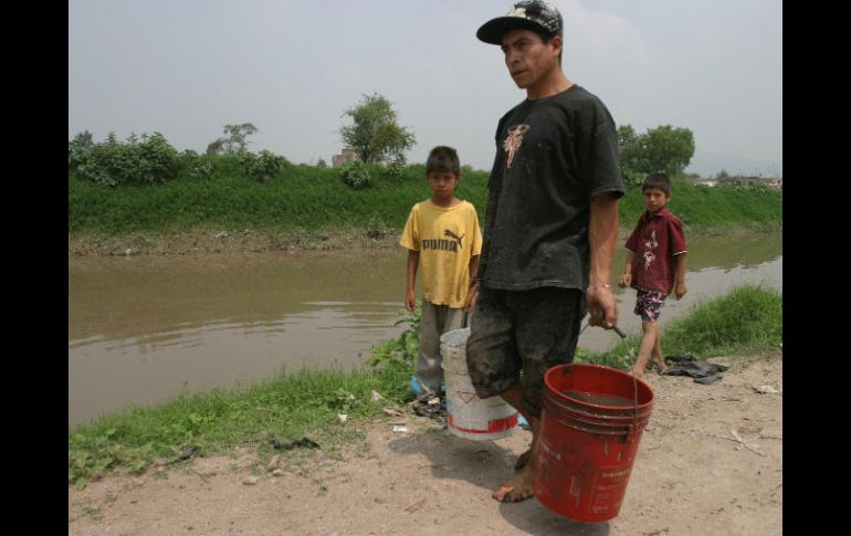 La construcción de la planta de tratamiento de El Ahogado permitirá sanear las aguas residuales de la Zona Sur. A. CAMACHO  /