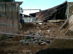 El hombre fallecido trabajaba en la remoción de una pared. O. RUVALCABA  /