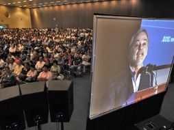 Una ocho mil personas, en su mayoría panistas, acudieron al encuentre entre el gobernador Emilio González y sus antecesores. S. NÚÑEZ  /