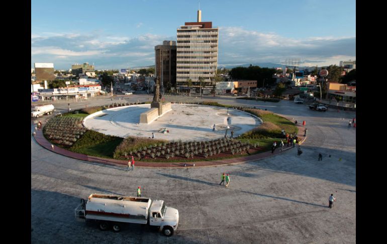 La Glorieta podrá ser disfrutada por peatones durante el fin de semana; habrá actividades culturales y de recreación. A. GARCÍA  /