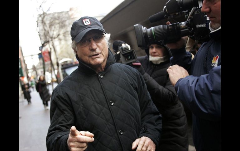 Bernard Madoff, autor de uno de los mayores fraudes en la historia de Wall Street. ARCHIVO  /