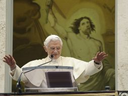 Benedicto XVI expresó su mensaje en dos telegramas. ARCHIVO  /