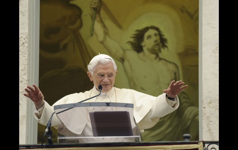 Benedicto XVI expresó su mensaje en dos telegramas. ARCHIVO  /