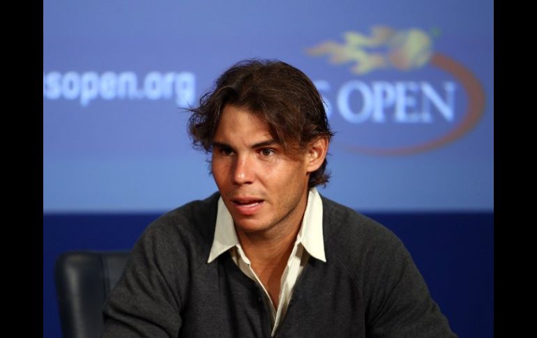 El tenista Rafael Nadal ganó el año pasado por primera vez el Abierto de Estados Unidos. AFP  /