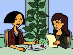 La caricatura que contaba la vida de Daria, una adolescente con un peculiar sentido del humor. ESPECIAL  /