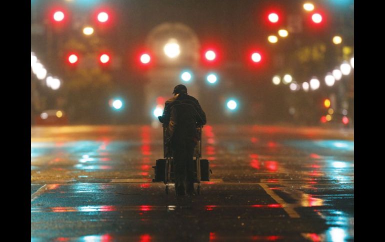 La víspera, las calles de la ciudad de Nueva York quedaron vacías; en toda la metrópoli imperaba una tensa calma. AP  /