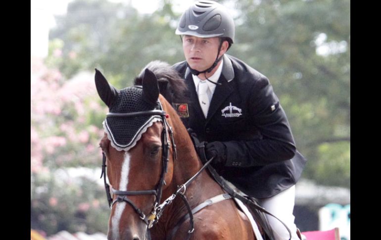 Alberto Michan fue el mejor jinete en el Selectivo Panamericano de Salto. M. FREYRIA  /