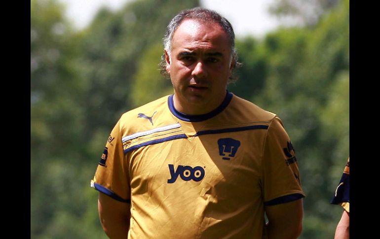 Guillermo Vázquez, de Pumas de la UNAM está nominado para Mejor Técnico en esta edicion de la entrega. MEXSPORT  /