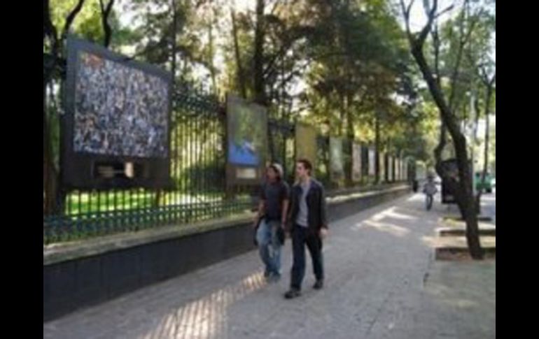 La muestra se inauguró hace poco más de dos meses en las Rejas de Chapultepec II. ESPECIAL  /