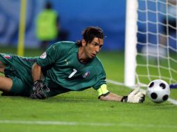 Gianluigi Buffon durante la Eurocopa 2008. MEXSPORT  /