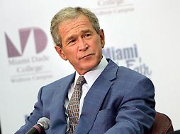 George W. Bush, ex presidente de los Estados Unidos. ARCHIVO  /