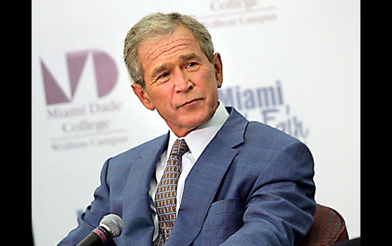 George W. Bush, ex presidente de los Estados Unidos. ARCHIVO  /