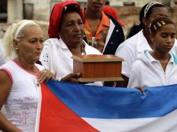 Las Damas de Blanco ha sido un grupo crítico del régimen castrista. ARCHIVO  /