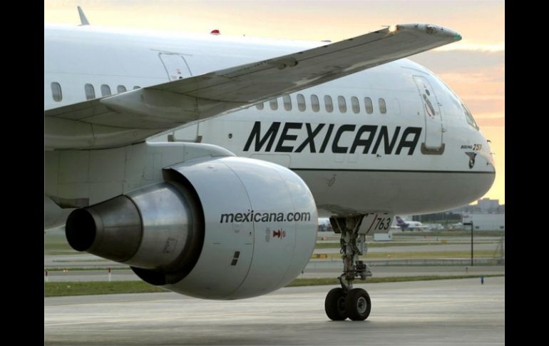 Sindicato ASPA asegura que Mexicana de Aviación aún no cuenta con inversiones serias. ARCHIVO  /