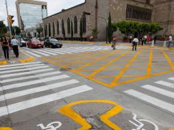 La Avenida Enrique Díaz de León  fue rehabilitada dentro del programa de pavimentación del Ayuntamiento. S. NÚÑEZ  /