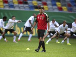 El equipo de Joachim Loew pude ser el primer invitado a  Polonia-Croacia 2012. EFE  /