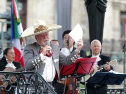 La tradición y la música mexicana se sienten en Plaza de Armas. M. FREYRÍA  /