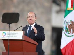 Felipe Calderón enviará su quinto Informe de Gobierno al Congreso de la Unión. NOTIMEX  /