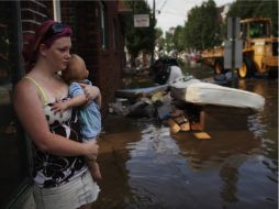 El llamado de la OPS tiene como objetivo recaudar 400 mil dólares para reducir el impacto de Irene. AFP  /