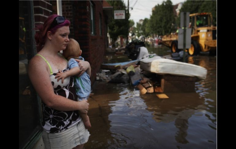 El llamado de la OPS tiene como objetivo recaudar 400 mil dólares para reducir el impacto de Irene. AFP  /