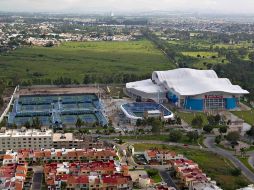 Centro Acuático Scotiabank, sede para los Juegos Panamericanos Guadalajara 2011. MEXSPORT  /