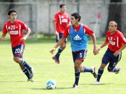 El equipo del Guadalajara cerró sus entrenamientos pensando en sacar el tirunfo en Tijuana. E.PACHECO  /