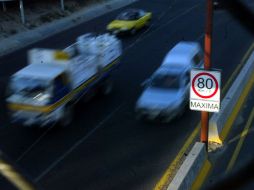 Las fotomultas se aplican desde mayo pasado por exceder los límites de velocidad en Periférico. A. HINOJOSA  /