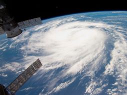 Desde la Estación Espacial Internacional se observa hoy la evolución del huracán 'Katia'. REUTERS  /