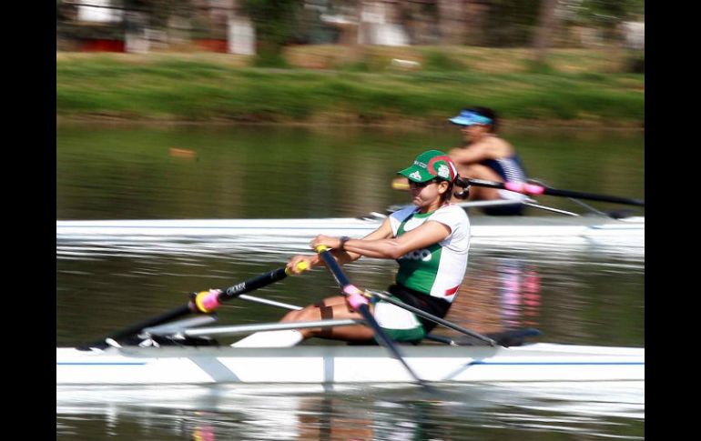 El equipo mexicano de canotaje durante un entranamiento previo al Campeonato Mundial. MEXSPORT  /