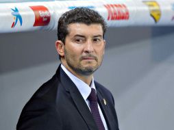 José Manuel de la Torre, técnico dela Selección mexicana de futbol, durante el juego amistoso en Barcelona, España. MEXSPORT  /