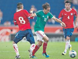 Andrés Guardado entró de cambio y revolucionó el partido en favor de la Selección mexicana. MEXSPORT  /