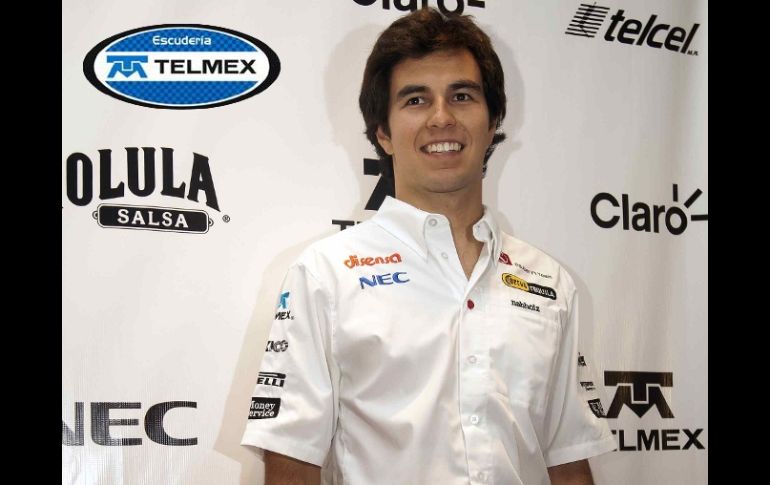 El piloto mexicano, Sergio Pérez, considera que hizo una de sus mejores carreras en el circuito de Monza. MEXSPORT  /