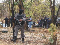 Uno de los enfrentamientos fue el 14 de junio en San Cristóbal de la Barranca, ahí murieron seis sicarios y hubo diez detenidos.ARCHIVO  /