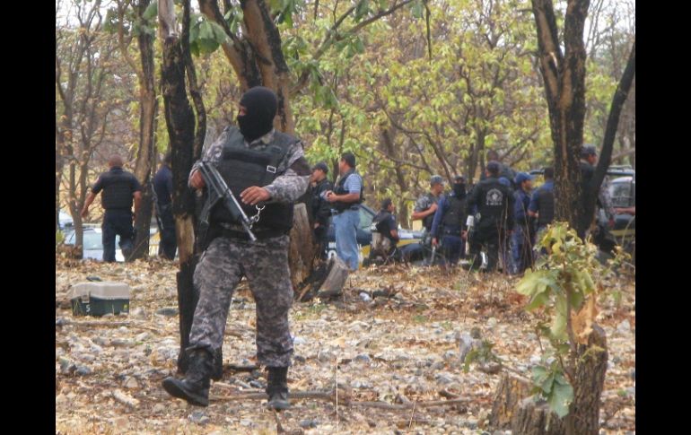 Uno de los enfrentamientos fue el 14 de junio en San Cristóbal de la Barranca, ahí murieron seis sicarios y hubo diez detenidos.ARCHIVO  /