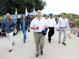 A la inauguración, asistieron el alcalde de Tlajomulco, Enrique Alfaro, y Heriberto González, delegado estatal de la SCT. E. PACHECO  /