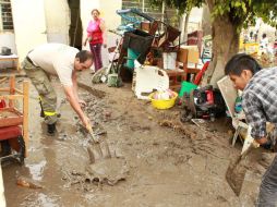 Autoridades municipales buscarán apoyo para la construcción de viviendas de los afectados. E. PACHECO  /