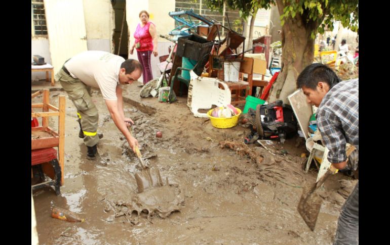 Autoridades municipales buscarán apoyo para la construcción de viviendas de los afectados. E. PACHECO  /