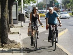 Alcanzarían a construir 200 kilómetros de ciclovías en una anualidad, señalan. ARCHIVO  /