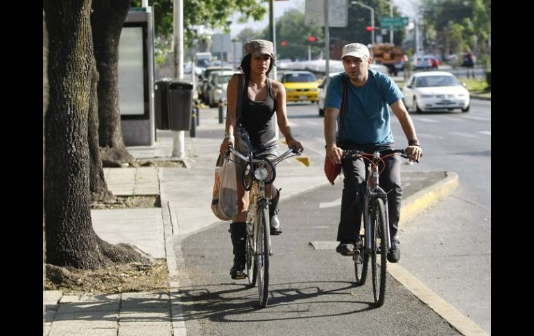 Alcanzarían a construir 200 kilómetros de ciclovías en una anualidad, señalan. ARCHIVO  /