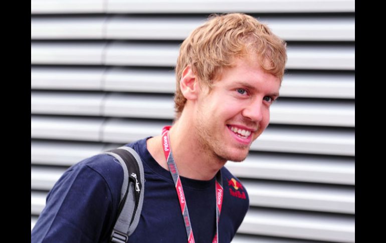 Sebastian Vettel sigue de líder en el campeonato de pilotos del 2011. AFP  /