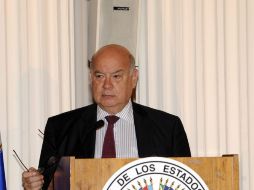 José Miguel Insulza habló del tema en el foro de la CAF en Washington. ARCHIVO  /