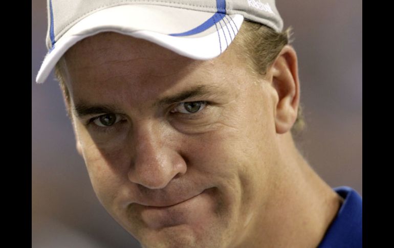 Payton Manning deja sin su líder a los Potros de Indianápolis. AP  /