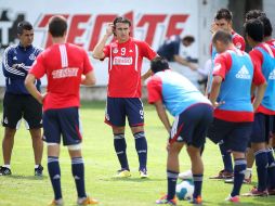 Omar Arellano (centro) no se siente favorito para enfrentar a Santos. E. PACHECO  /