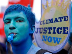 Protesta contra el cambio Climático. EFE  /