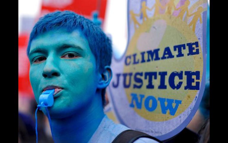 Protesta contra el cambio Climático. EFE  /