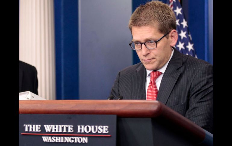 Jay Carney, portavoz de la Casa Blanca. AP  /