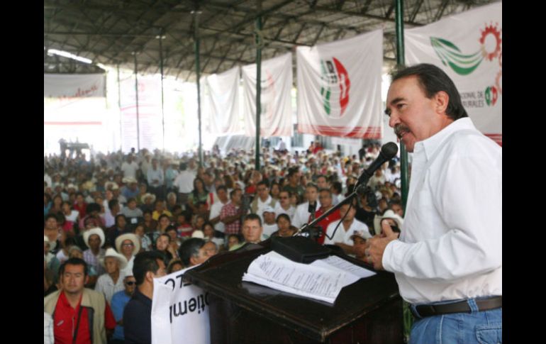 Gamboa reiteró que el candidato presidencial surgirá del sector popular. NTX  /