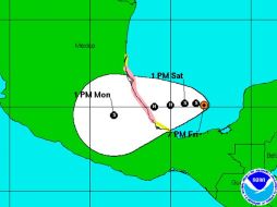 ''Nate impactará Veracruz este domingo. ARCHIVO  /